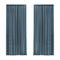 2Xblockout Curtains Chenille In Blue