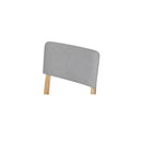 2X Dining Chair Armless Upholstered Seat