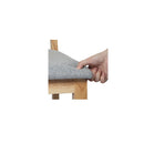 2X Dining Chair Armless Upholstered Seat