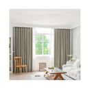 2X Blockout Curtains Chenille In Coffee