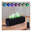 Sound Activated Mode USB Ultrasonic Aroma Air Humidifier Flame Light