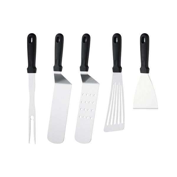 BBQ Tool Set Stainless Steel Utensil Grill Cook Clean Kit