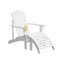 Chairs Patio Wooden Sun Lounge Beach Garden Adirondack AU