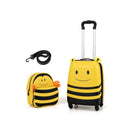 2 Pieces Kids Luggage Set On Wheels With Anti Lose Rope