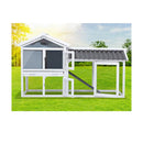 2 Storey Rabbit Hutch With Pvc Roof Gracie