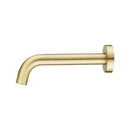 Bathroom Brass Round Basin Bath Water Spout Wall Outlet