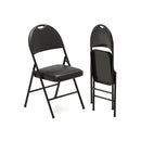 Pack Folding Chairs Padded Party Chairs With Metal Frame