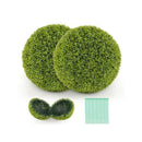 2 Pieces Artificial Plant Boxwood Topiary Ball