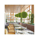 2 Pieces Artificial Plant Boxwood Topiary Ball