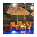 2m Thatch Umbrella Tilting Outdoor Beach Patio Sun Shelter Parasol