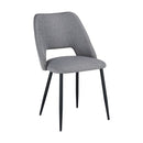 2x Dining Chairs Padded Seat Kitchen Living Room Lounge Cafe