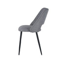 2x Dining Chairs Padded Seat Kitchen Living Room Lounge Cafe