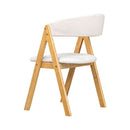 2x Dining Chairs Padded Seat Kitchen Living Room Lounge Cafe Wingback