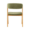 2x Dining Chairs Padded Seat Kitchen Living Room Lounge Cafe Wingback