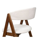 2x Dining Chairs Padded Seat Kitchen Living Room Lounge Chair Wingback