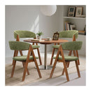 2x Dining Chairs Padded Seat Kitchen Living Room Lounge Chair Wingback