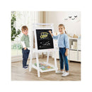 3 In 1 Foldable Art Easel Double Sided With Chalkboard And Whiteboard