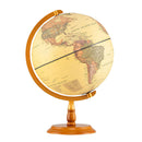30 Cm Illuminated World Globe Light Up Globe With Wooden Stand