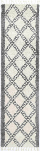 Hazel Drift Cream Grey Tribal Rug
