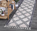 Hazel Drift Cream Grey Tribal Rug