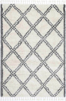 Hazel Drift Cream Grey Tribal Rug