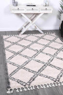 Hazel Drift Cream Grey Tribal Rug