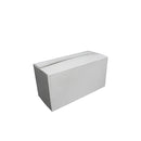 White Rsc Carton Durable Cardboard Carton 50 Pack
