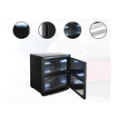32L Black Uv Electric Towel Warmer Steriliser Cabinet Salon Sanitiser
