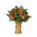 33Cm Christmas Bouquet Berries And Baubles