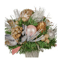 33Cm Christmas Bouquet Christmas Blush