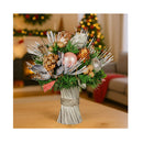 33Cm Christmas Bouquet Christmas Blush