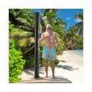 35 L Solar Heated Outdoor Shower With 360 Swivel Shower Head