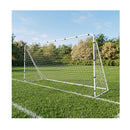 367 X 124 Cm Soccer Goal With Heavy Duty Metal Frame And Ground Stakes