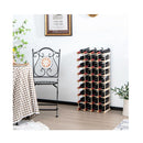 36 Bottle Stackable Wooden Wine Rack For Wine Cellar And Pantry