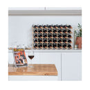 36 Bottle Stackable Wooden Wine Rack For Wine Cellar And Pantry