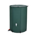 380L Foldable Rain Barrel Collapsible Water Storage Tank With Faucet
