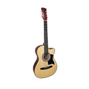 38In Cutaway Acoustic Guitar With Guitar Bag