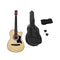 38In Cutaway Acoustic Guitar With Guitar Bag