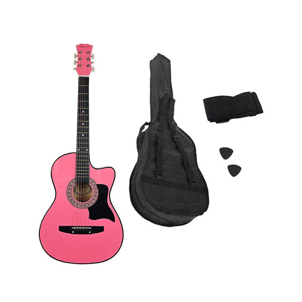 38In Cutaway Acoustic Guitar With Guitar Bag