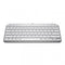 Logitech 920-010506 MX Keys Mini Minimalist Wireless Illuminated Keyboard, Pale Grey