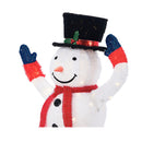 3D Christmas Snowman Light Led 127Cm Xmas Festive Display