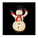 3D Christmas Snowman Light Led 127Cm Xmas Festive Display