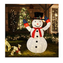 3D Christmas Snowman Light Led 127Cm Xmas Festive Display