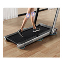 3Hp Folding Treadmill With Handle Bars And Smart App Silver
