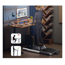 3Hp Folding Treadmill With Handle Bars And Smart App Silver