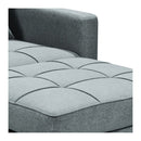 3 In 1 Convertible Sofa Chair Bed Airforce Blue