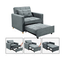 3 In 1 Convertible Sofa Chair Bed Airforce Blue