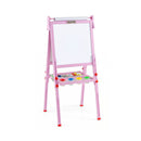 3 In 1 Easel For Kids Double Sided With Paper Roll Pink