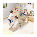3 In 1 Jungle Gym With Extended Slide Rock Climbing For Kids Colorful