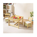 3 In 1 Kids Multi Activity Table And 2 Chairs Set For Kids